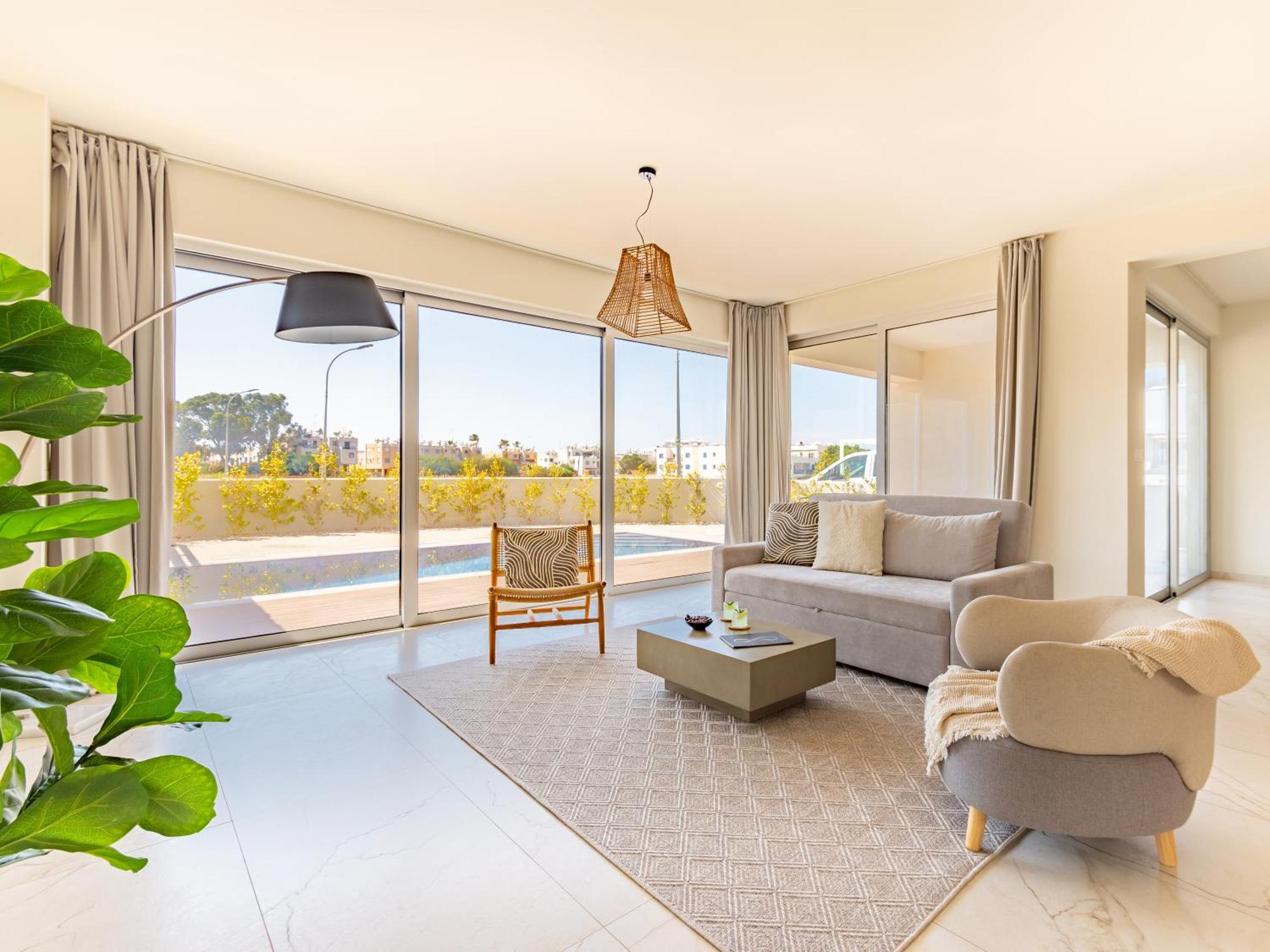 Sanders Mythical Blue Villas Paralimni Exterior foto